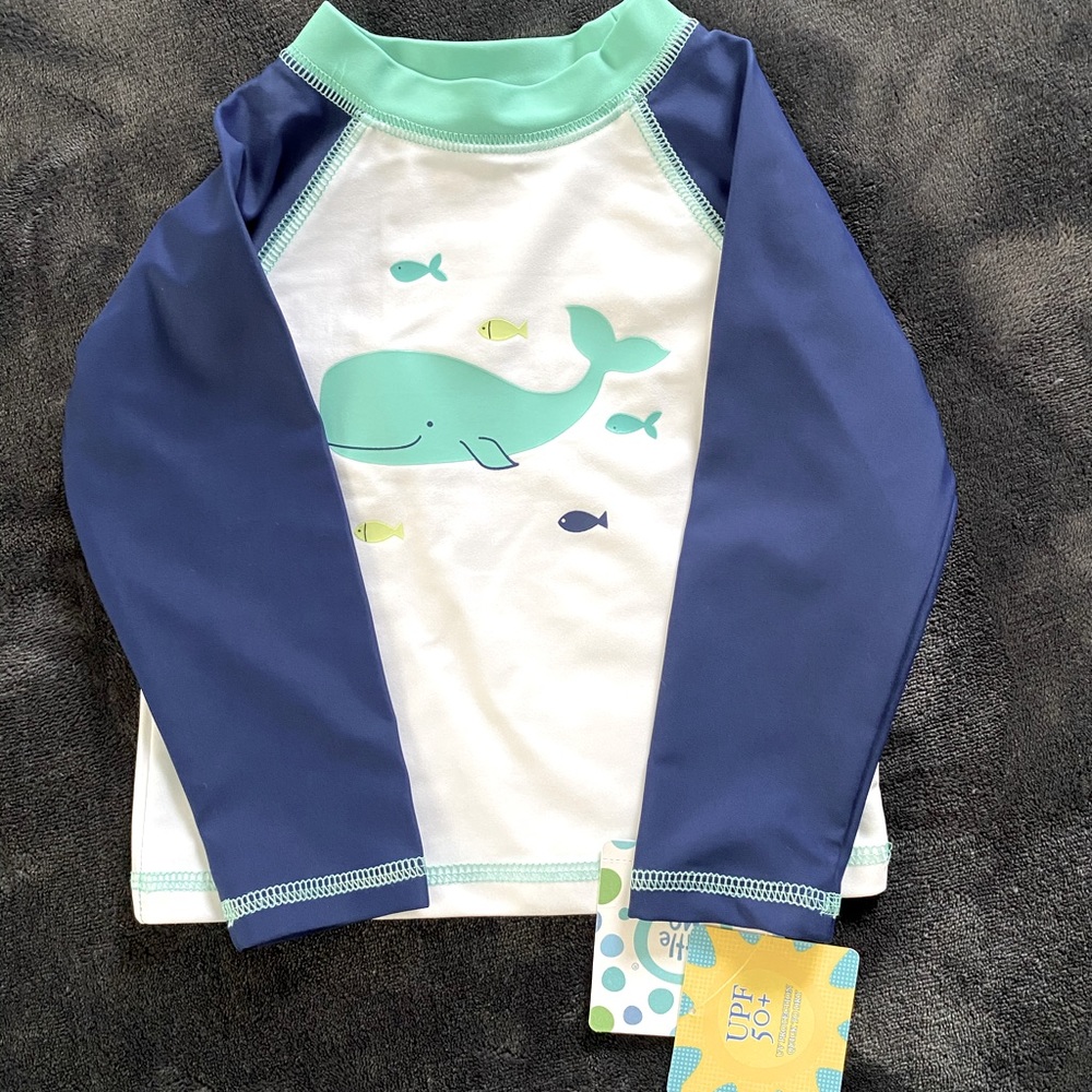 Little Me Rash Guard 🐳